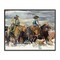 Stupell Industries The Roundup Western Painting Framed Giclee Wall Art Design by Marilyn Hageman